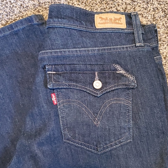 Levi's 515 bootcut jeans size 28/30 - Picture 2 of 10